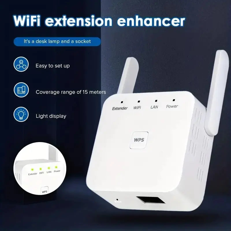 Wireless WiFi Signal Booster and Repeater for Home
