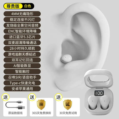 Mini Pro4SS Invisible True Wireless Bluetooth Earbuds